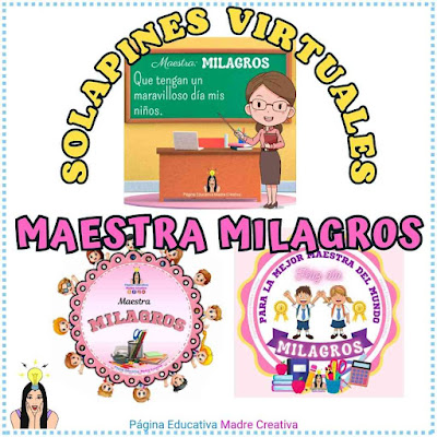 PIN de Maestra MILAGROS - Nombre