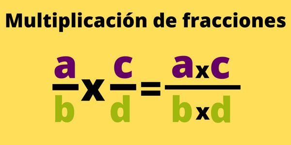 Multiplicación de dos fracciones
