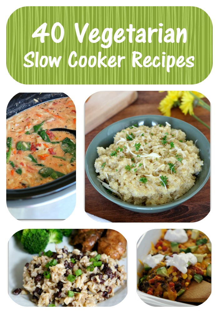 40 Vegetarian Slow Cooker Recipes - 365 Days of Slow ...