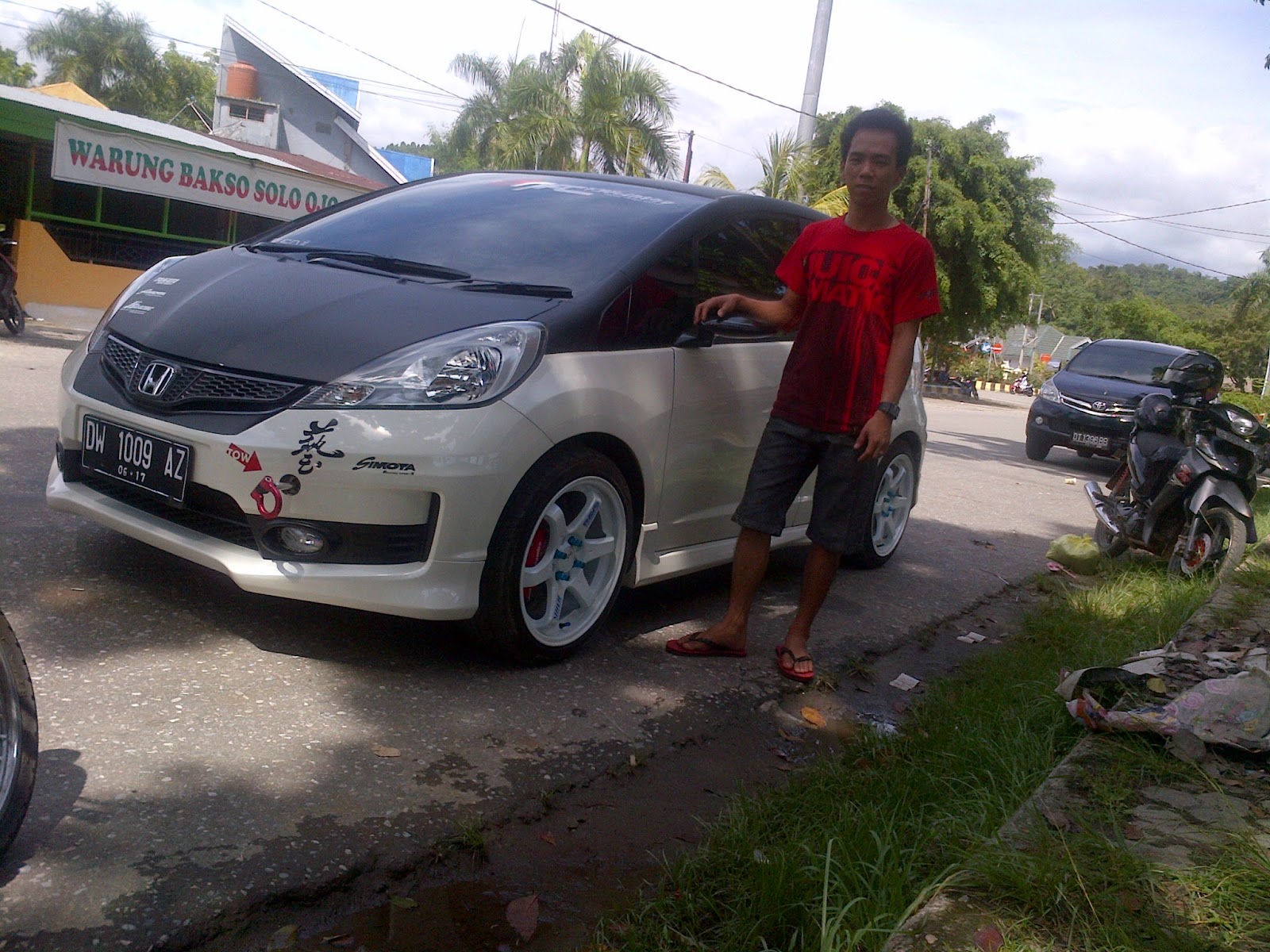 Kumpulan Modifikasi Cutting Sticker Mobil Honda Jazz Rekanotomotif