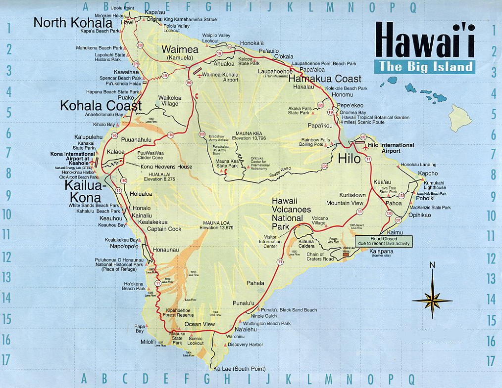 Map Usa Hawaii