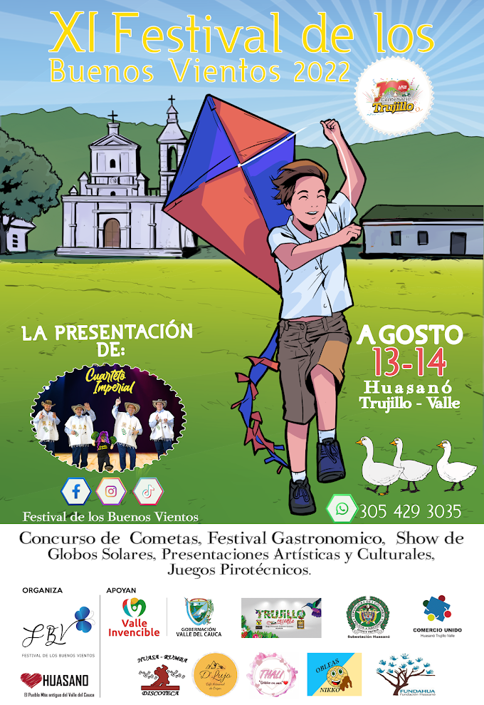 Ya está listo el afiche oficial del 11 Festival de los Buenos Vientos 