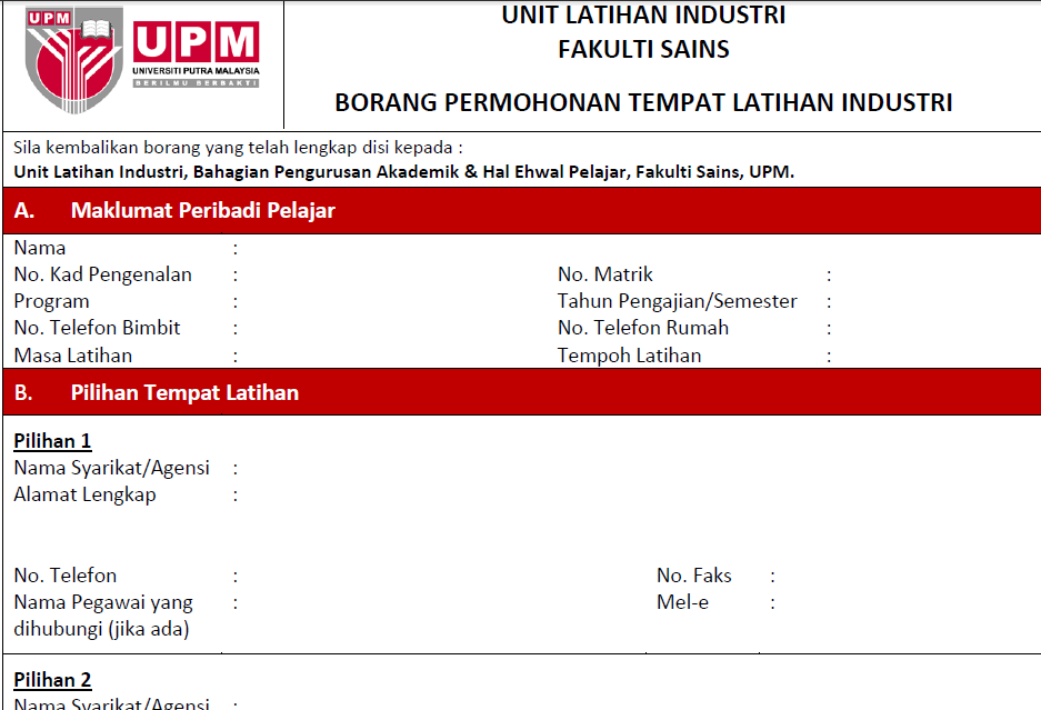 Contoh resume latihan industri