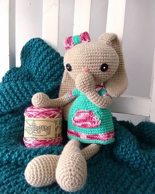  Long Eared Bunny - Free Pattern 