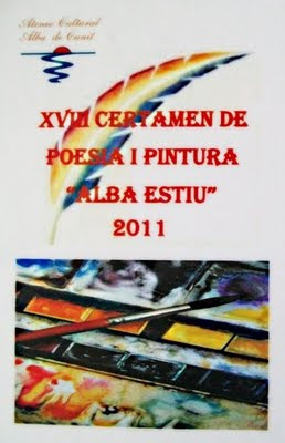 XVIII Certamen de Poesia i Pintura 'Alba Estiu' 2011