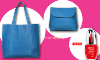 Logo Con Donna Moderna la Personal Bag + pochette + smalto Pupa