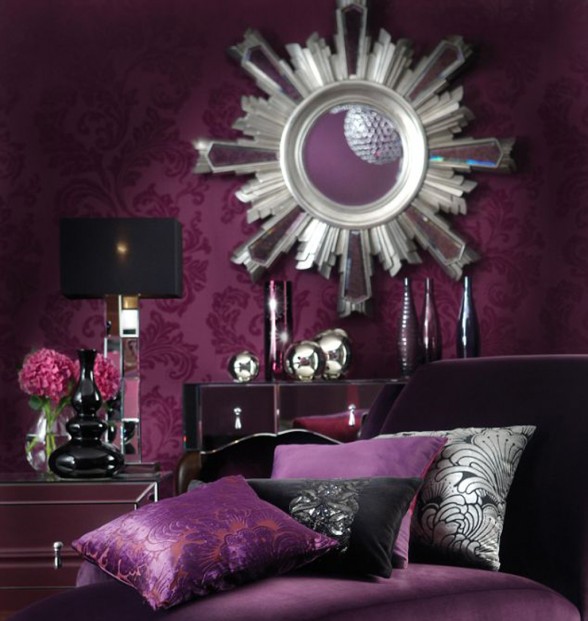  Purple  Interior Designs  Living  Room  Home Design  Ideas 