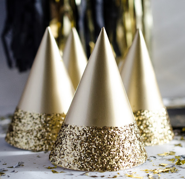 Gold Party Hats