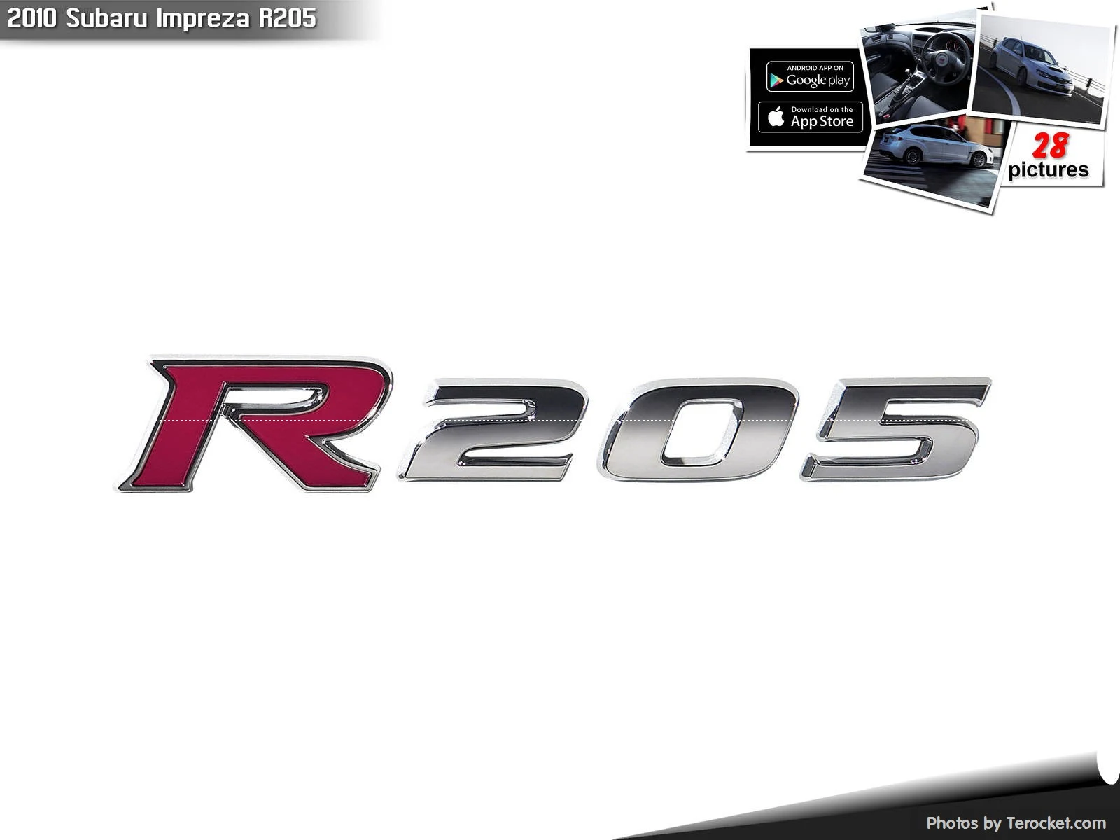 Hình ảnh xe ô tô Subaru Impreza R205 2010 & nội ngoại thất