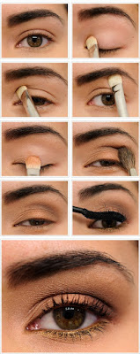 30 Tutorial Make Up Mata Natural Coklat Sehari-Hari