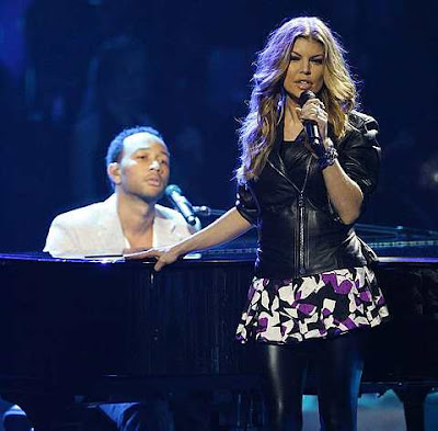 fergie on idol march 17. Fergie performs with John