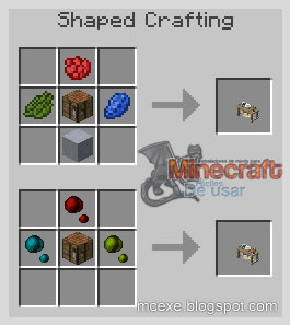Receta de crafteo para Decocraft mod minecraft