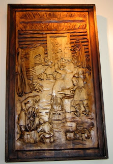 Kronid Gogolev - Art Paintings Made from Wood Carving