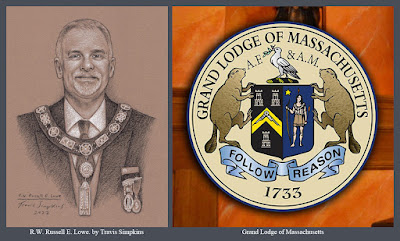 R.W. Russell E. Lowe. Past Junior Grand Warden. Grand Lodge of Massachusetts. by Travis Simpkins