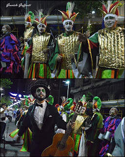 Desfile Inaugural del Carnaval. Uruguay. 2017 Murga Araca la Cana