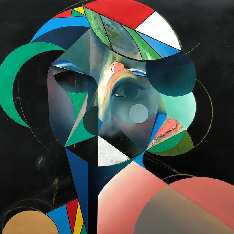 Colores brillantes con impasto gestual son los Retratos imponentes de Ryan Hewett