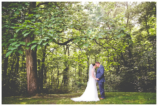 wedding at Tippecanoe River State Park