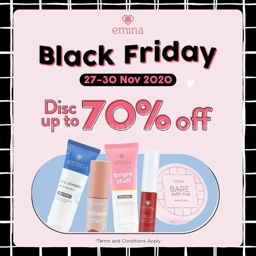 Emina Promo Black Friday disc up to 70% OFF*