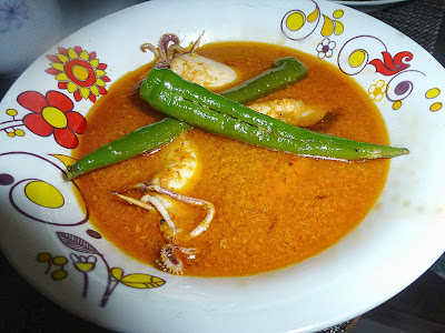 Tertunailah Hasrat Di Hati: Resepi Gulai Cumi/Sotong Ala 