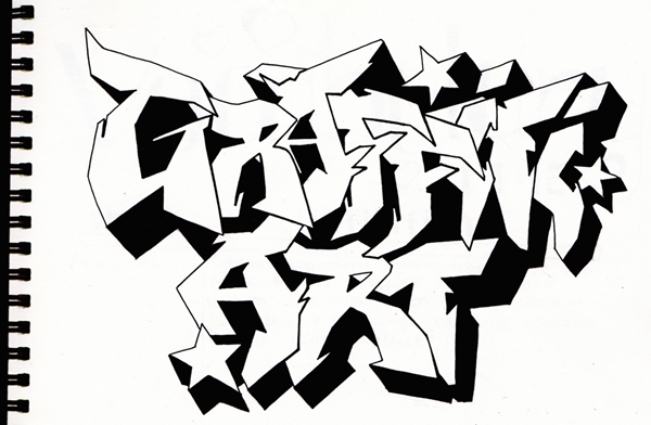 Easy To Draw Graffiti