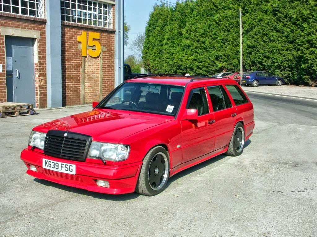 Mercedes 230TE W124 Estate AMG bodykit | BENZTUNING