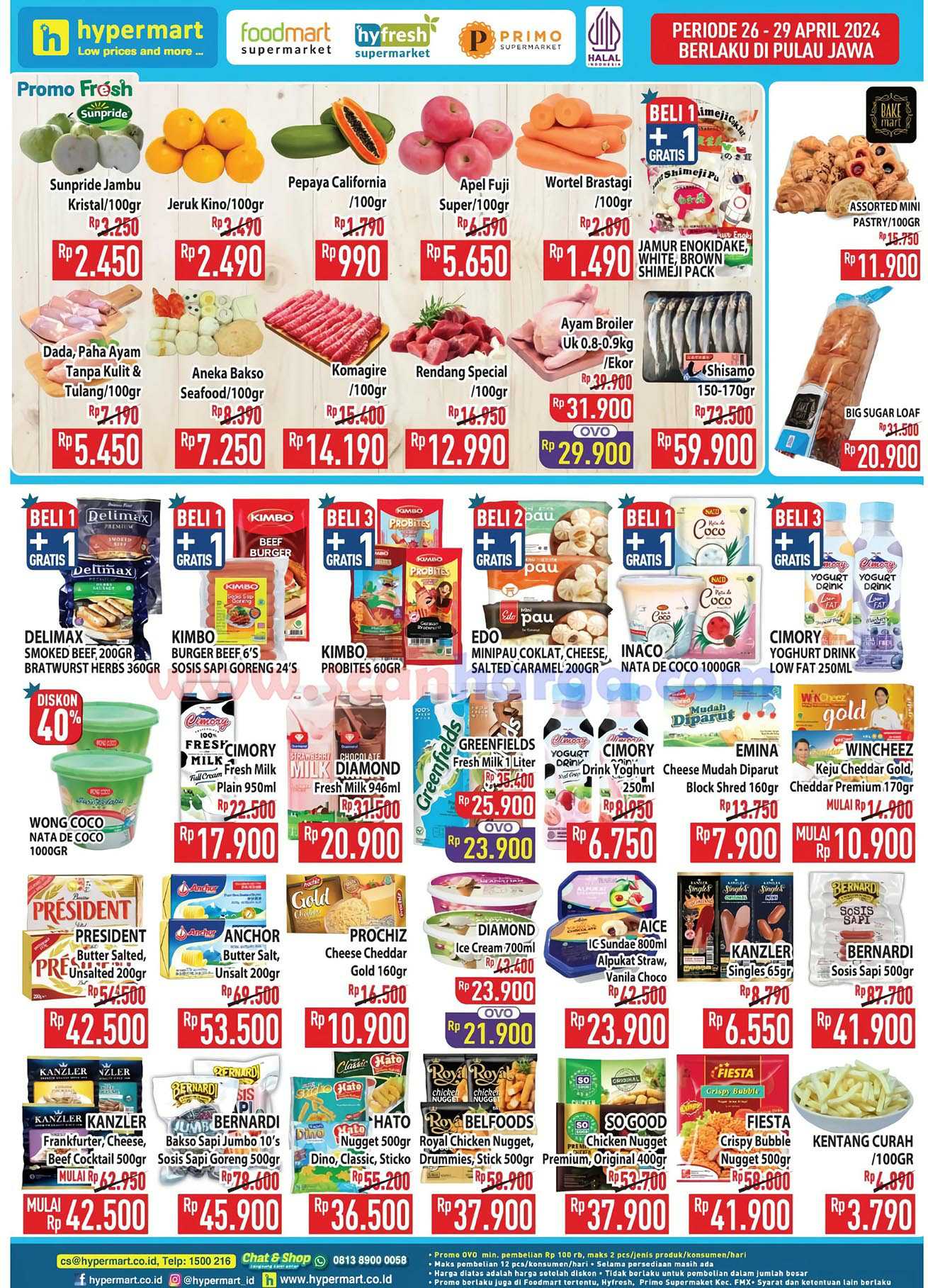 Katalog Promo Hypermart Weekend Periode 26 - 29 April 2024