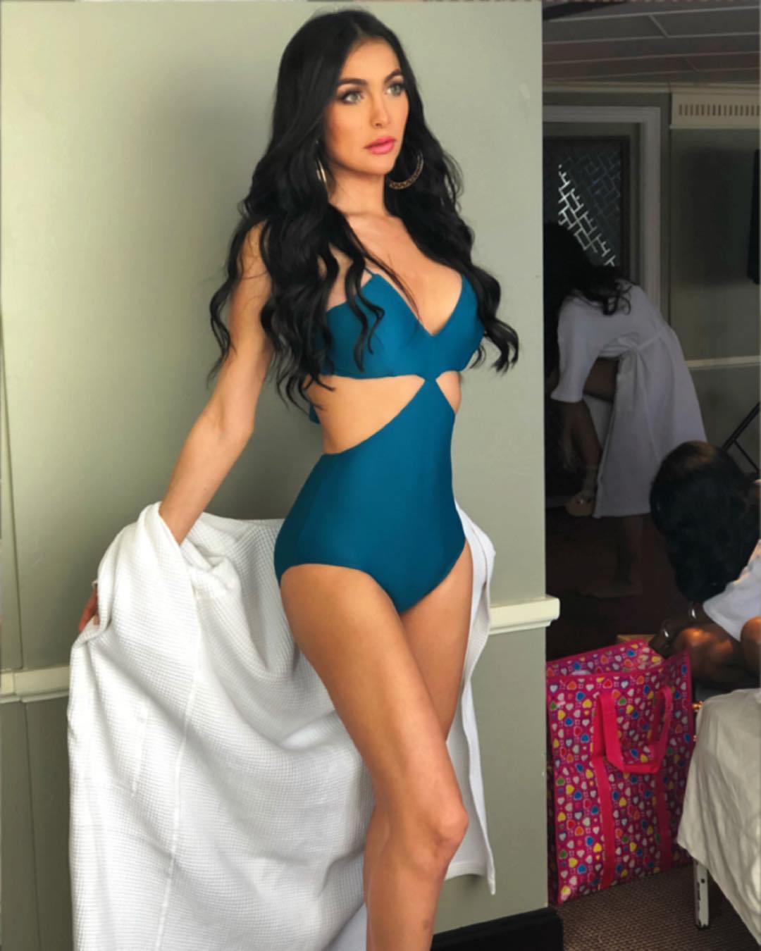 Grecia Culpo – Trangender Beauty Pageant Swimsuit Instagram
