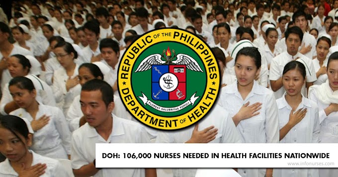 DOH: 106,000 nurses needed in health facilities nationwide