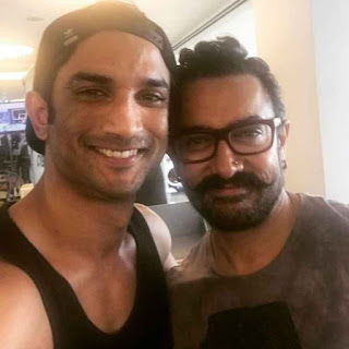 Sushant Singh Rajput share photo with Aamir Khan on Instagram