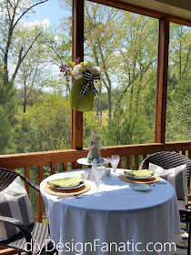 Easter, Spring, Tablescape, cottage, Cottage style, 