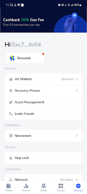 Kode Referral Rice Wallet Get 50 RICE for Each Successful Referral