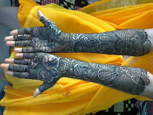 Full Hand Mehndi Designs For Bridal Wallpapers Free Download