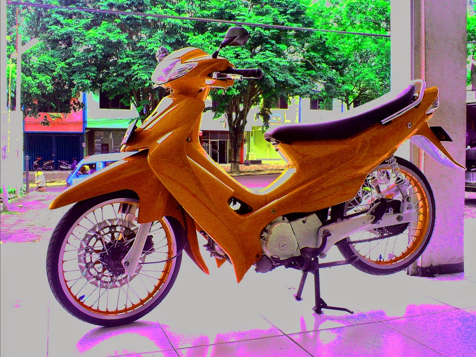 Koleksi Gambar Sepeda Motor Suzuki Terlengkap Codot Modifikasi