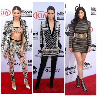 Zendaya, Kendall and Kylie Jenner at the BBMAs