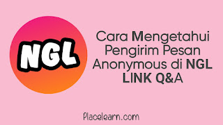 Cara Mengetahui Pengirim Pesan Anonymous di NGL LINK Q&A