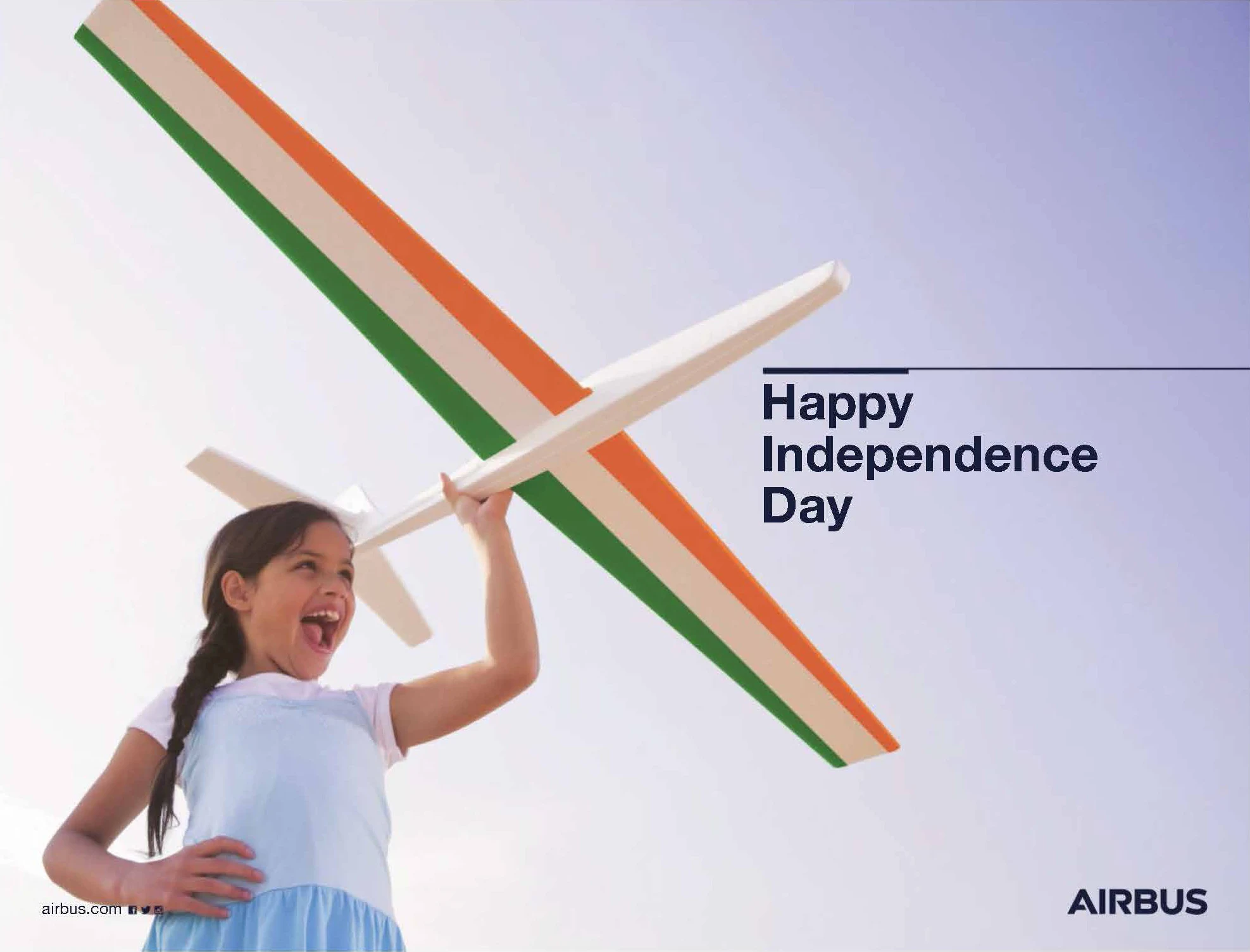 #20 Airbus Wishes Happy Independence Day
