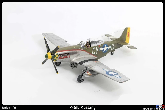 P-51D Mustang de Tamiya au 1/48.