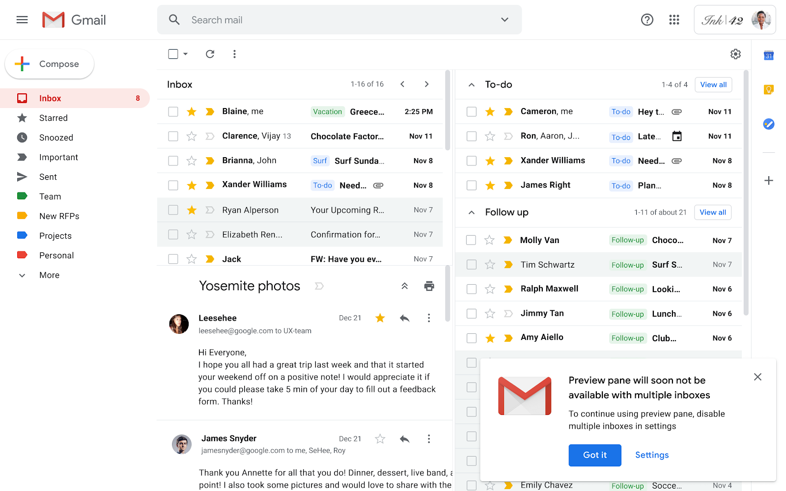 Google Workspace Updates Changes To Multiple Inboxes In Gmail Starting February