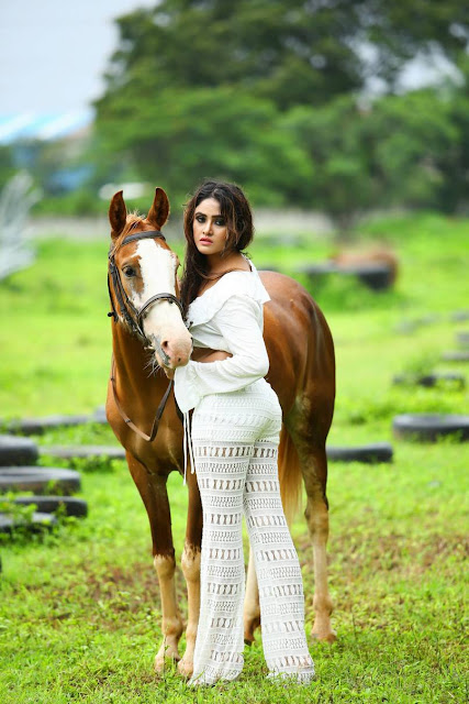 Sony Charishta Photoshoot Stills in White Top