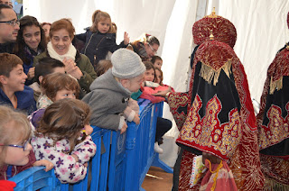 Recibimiento a los Reyes Magos en Barakaldo