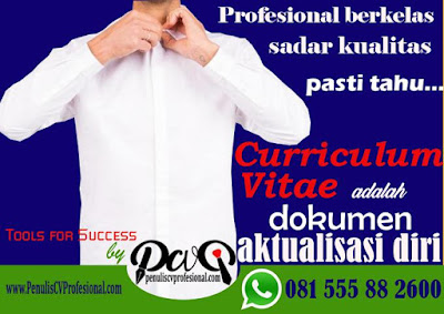 Jasa Pembuatan Curriculum Vitae Profesional