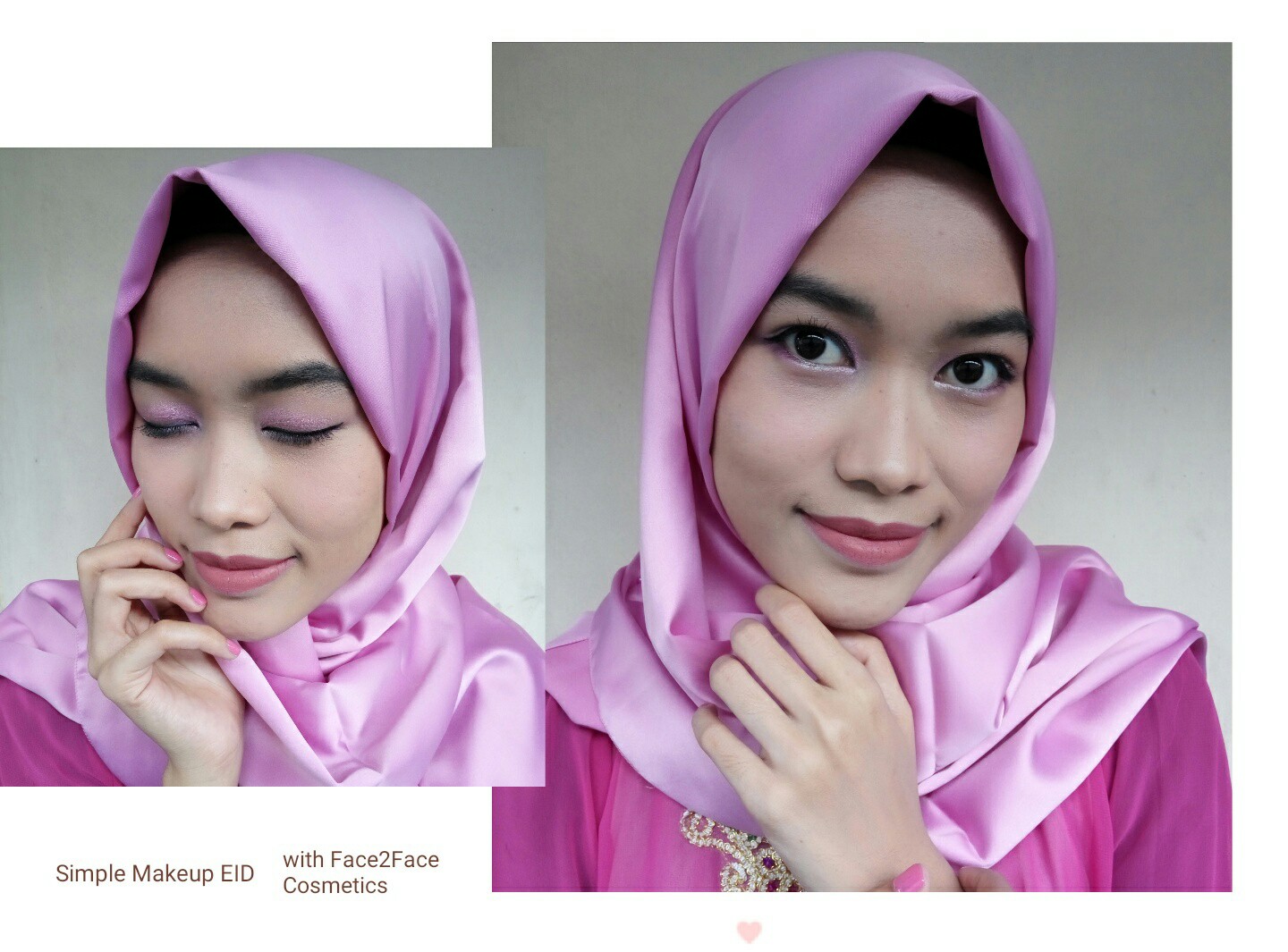 Simple Makeup  EID with Face 2 Face Cosmetics  