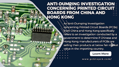 Anti-Dumping Investigation Concerning Printed Circuit Boards from China and Hong Kong