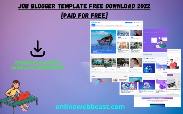 Job Blogger Template Free Download