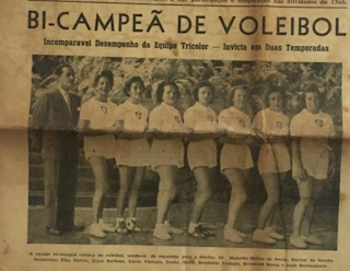 fluminense campeao carioca feminino volei 1942