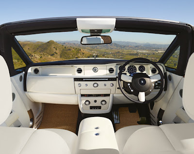 inside view - rolls royce - luxury cars