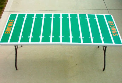 diy football field boys room