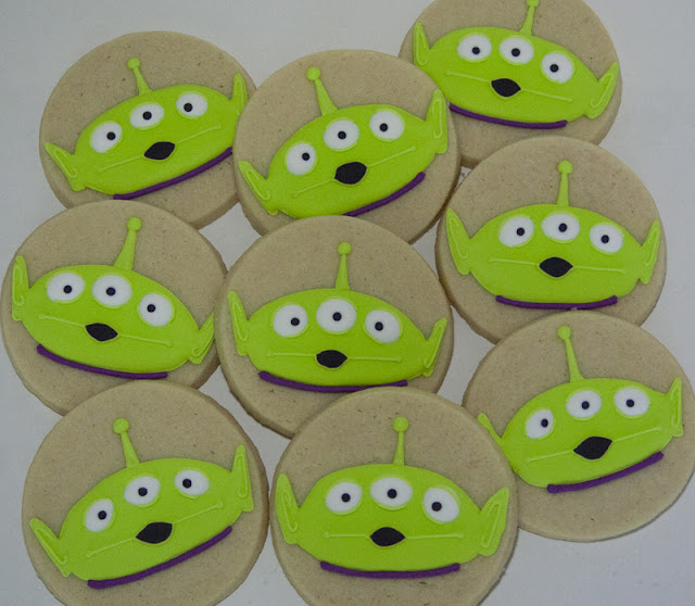 toy story alien cookies