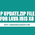 Download Lava Iris X8 Final Update