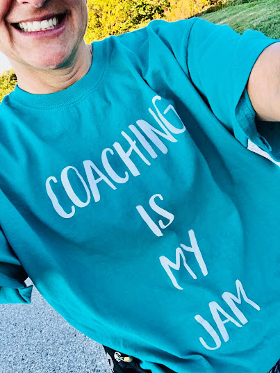 Coaching is my jam t-shirt